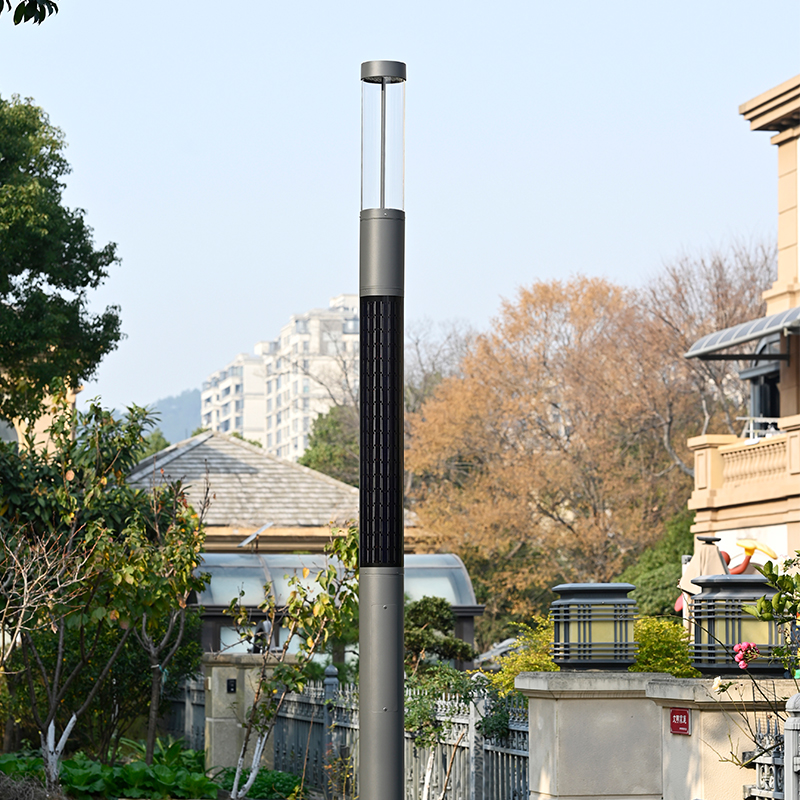 YMLED-6811B Off-Grid Vertical Solar Mast Light YMLED-6811B Off-Grid Vertical Solar Mast Light