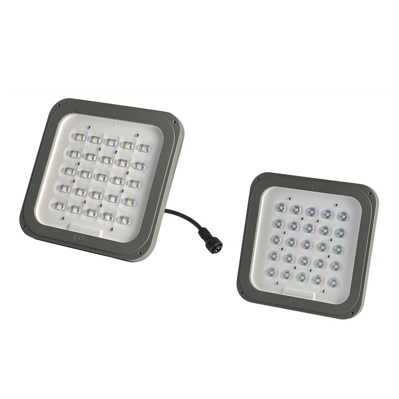 YM6701g Aluminium Square LED-modul som brukes til stolpelys