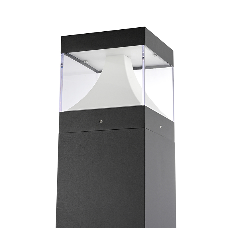 YMLED-6243 Firkantet modell Hotselgende plenbelysning i aluminium